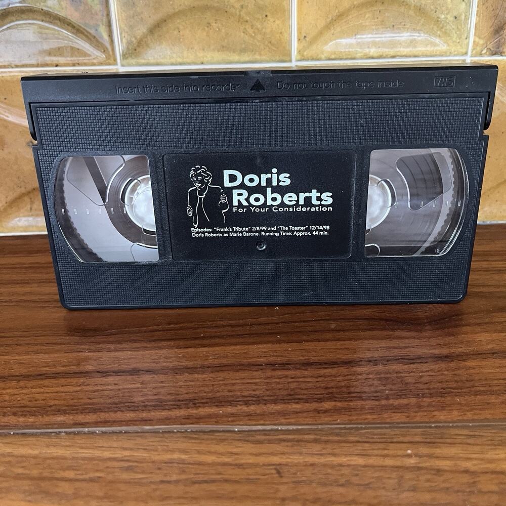 Doris Roberts VHS Screener FYC Ep. Frank's Tribute 2/8/99 The Toaster 12/14/98